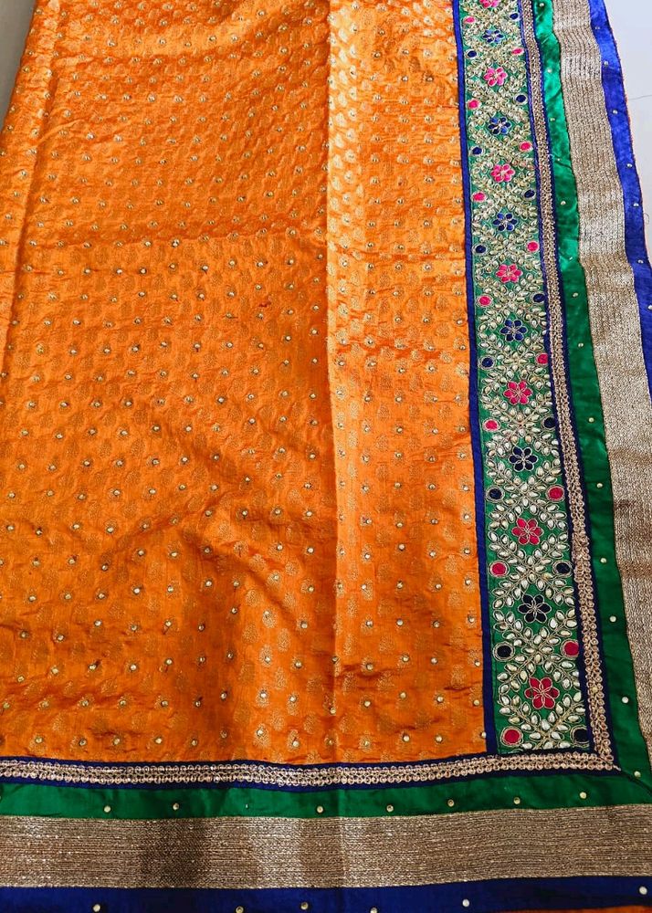 Cotton Silk Saari