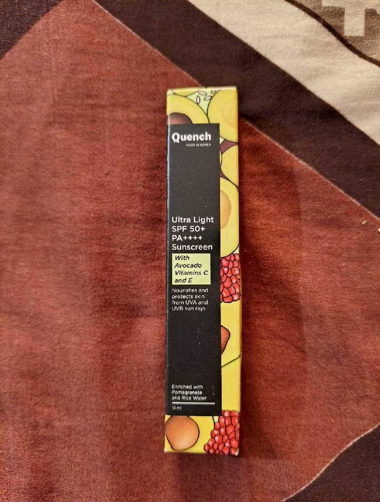 Quench Ultra Light SPF 50+ Sunscreen