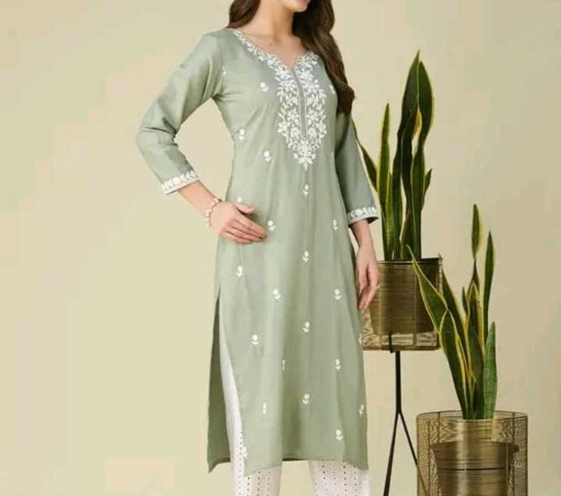 Elegant Embroidered Kurta