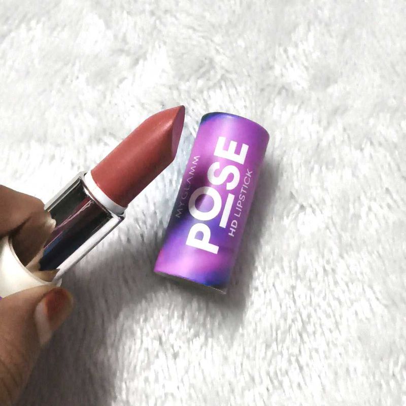 MyGlamm POSE HD Lipstick-Soft Pink (Pink)-4 gm | M