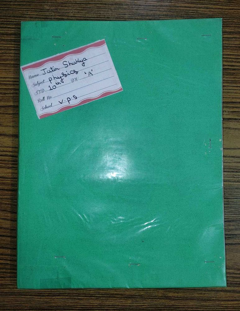 CBSE Class 10 Physics Handwritten Notes All Chaps