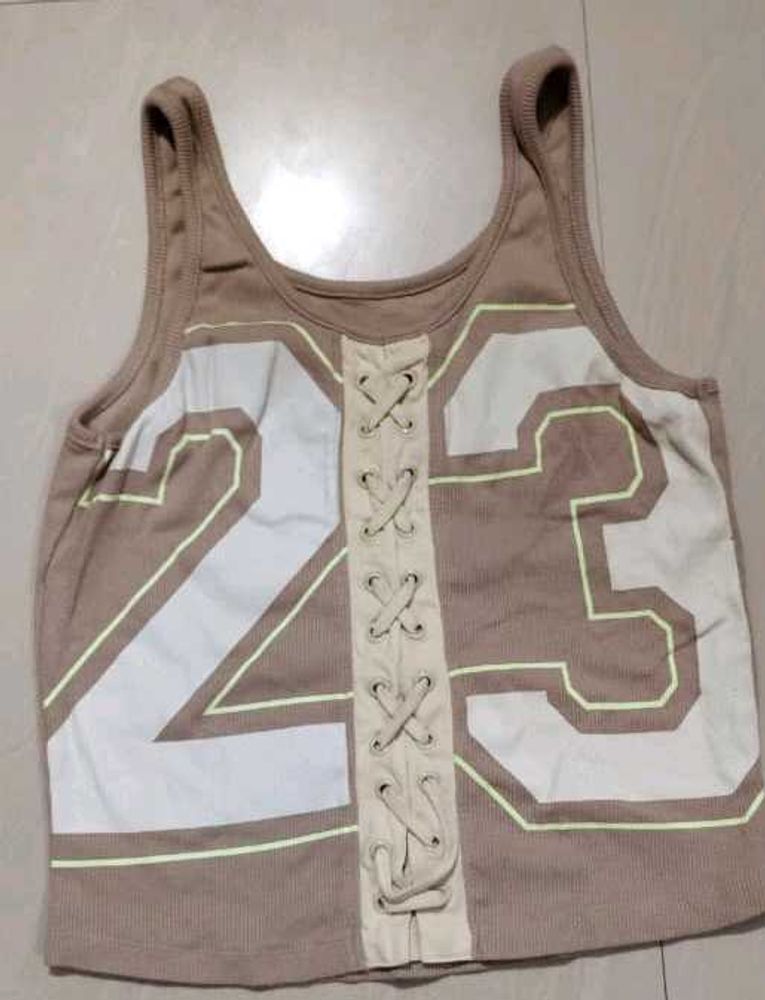 Women's "23" Lace-Up Tank Top