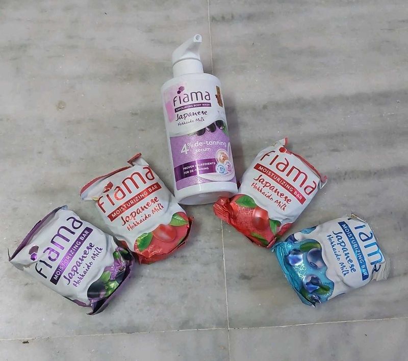 Fiama Japanese Moisturizing Soap &amp; Serum