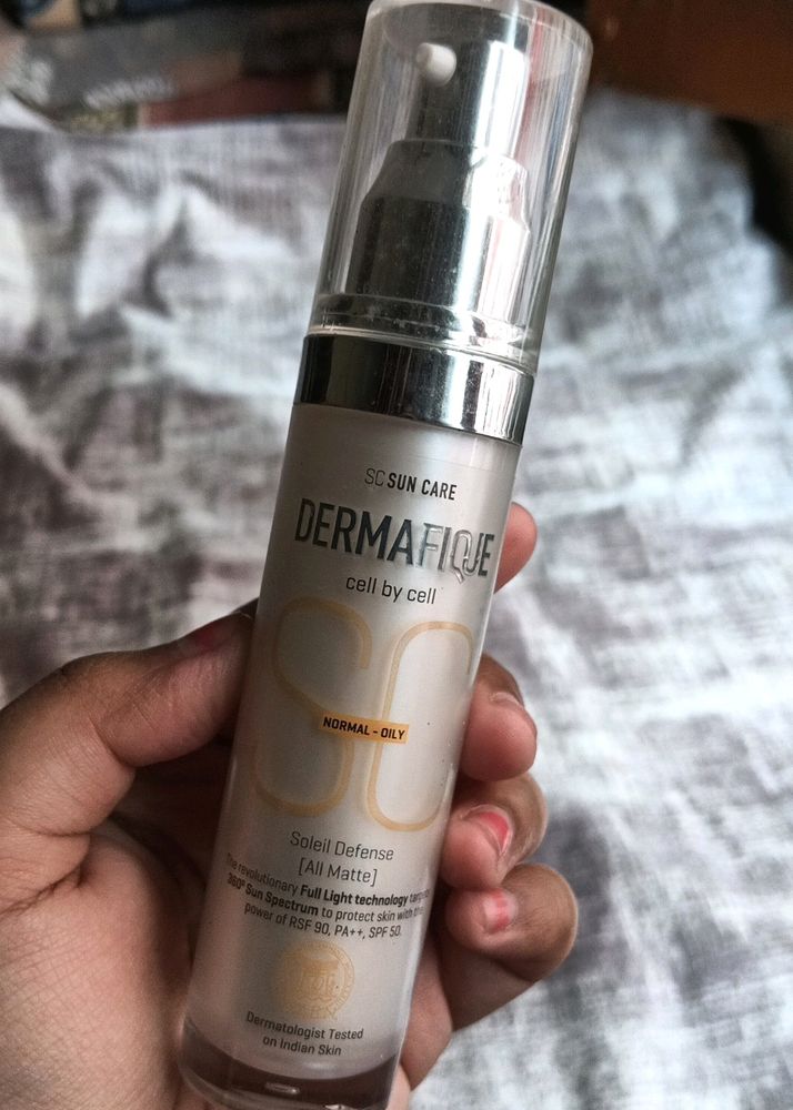 Dermafique Sunscreen 💛