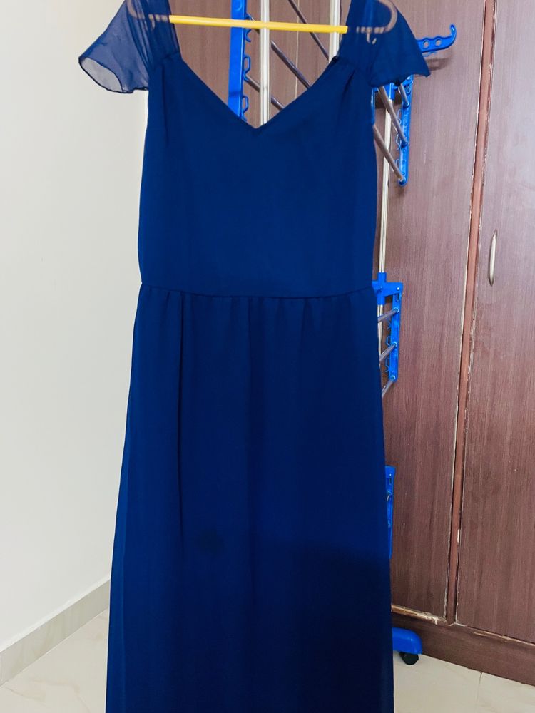 imported navy blue gown for sale