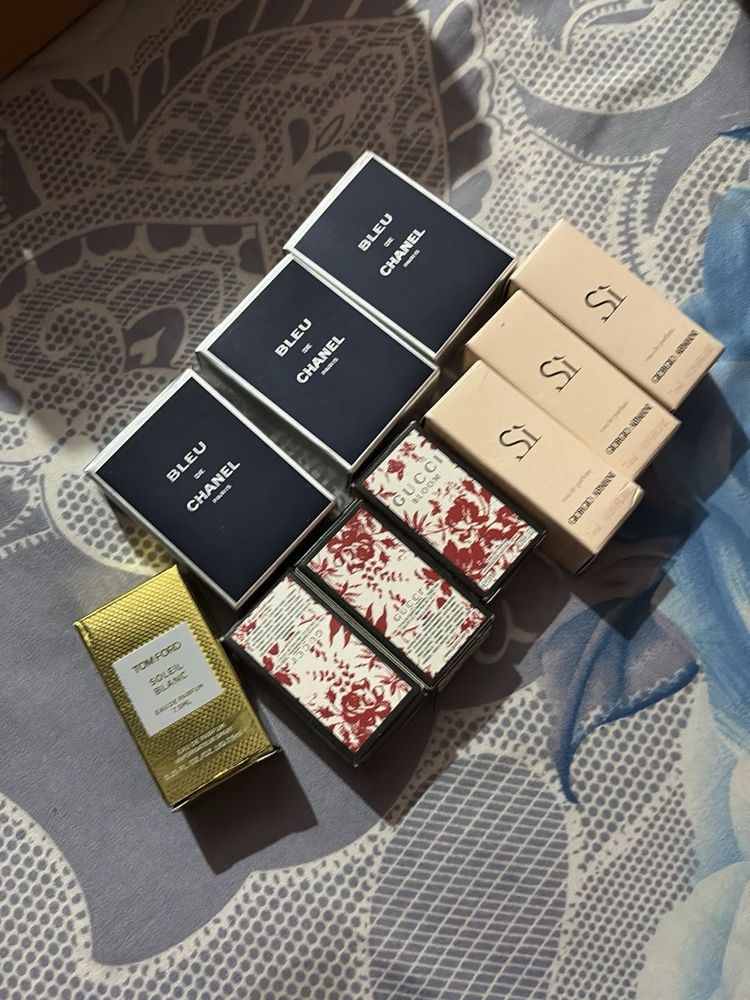 Luxury Perfume Miniatures Set of 10