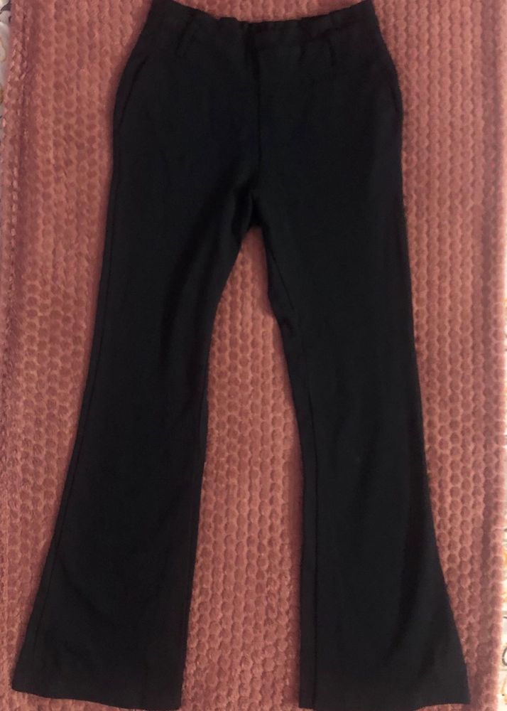 Y2k Black Bootcut Pants