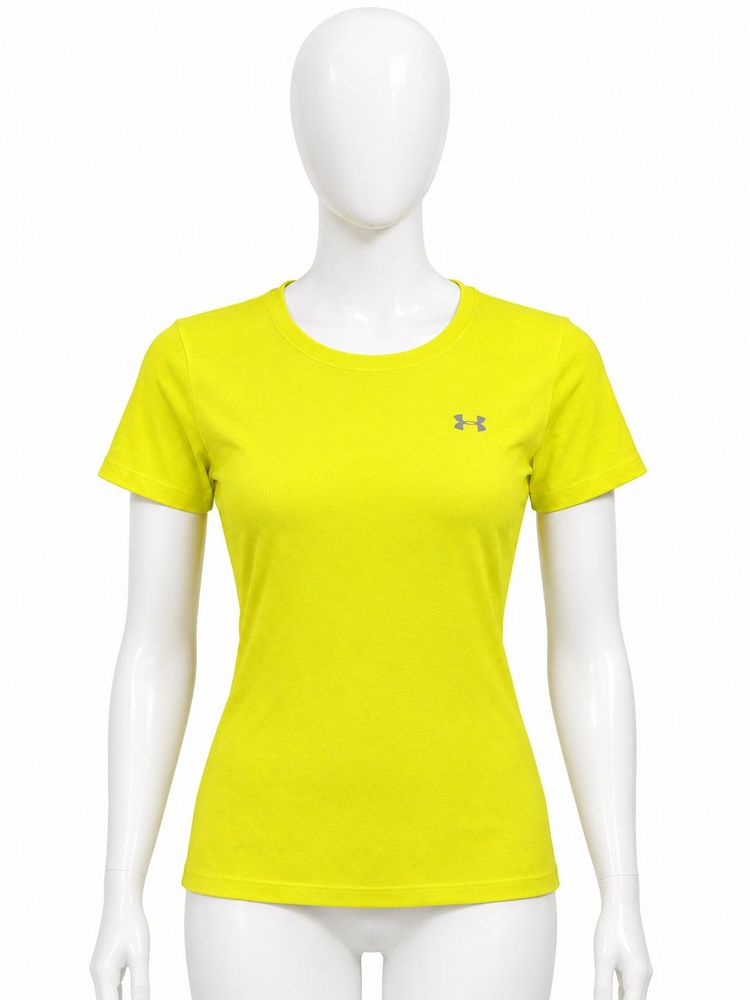 Under Armour Women's Yellow T-Shirt