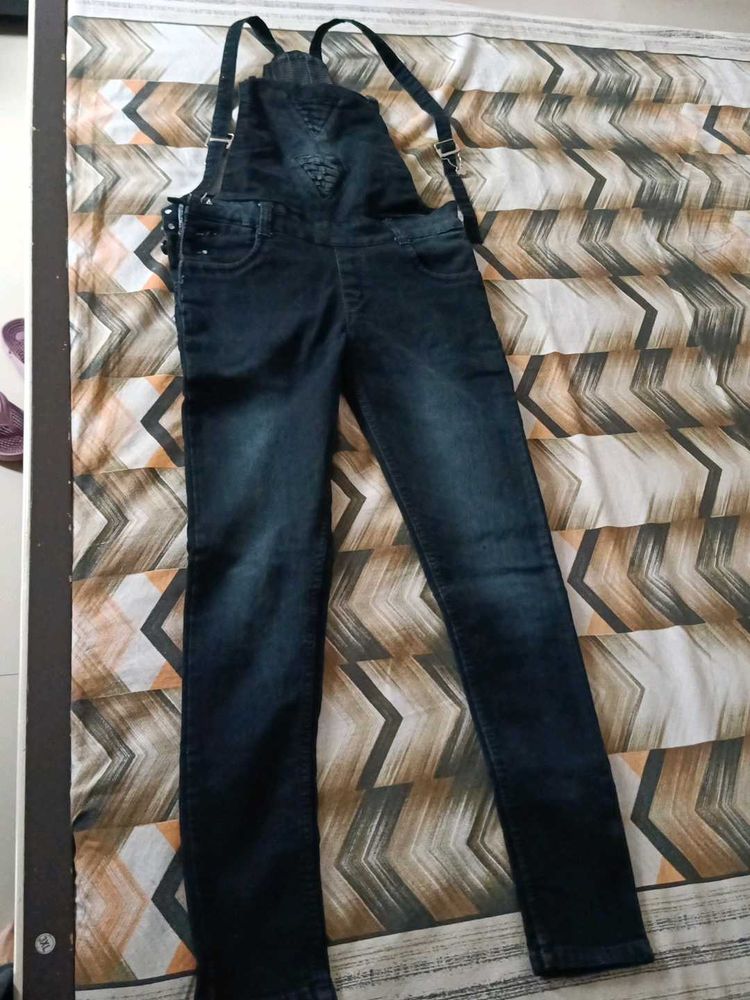 Denim Overalls