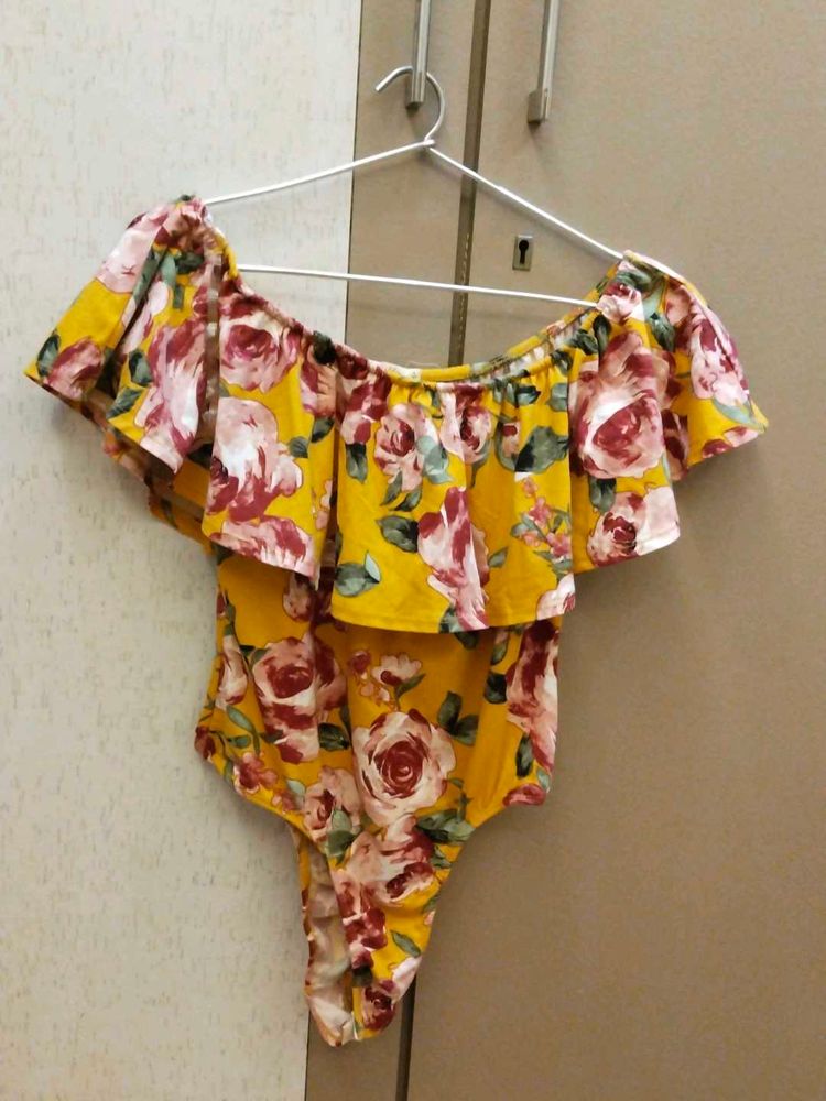 Floral Bodysuit Top