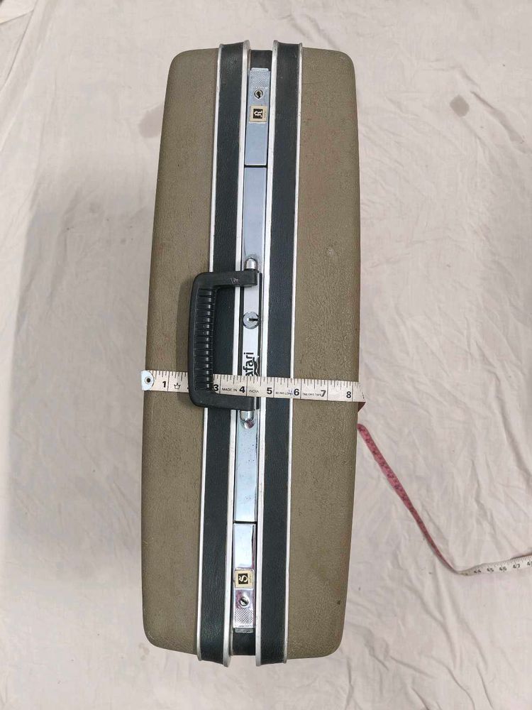 Vintage Safari Luggage Suitcase