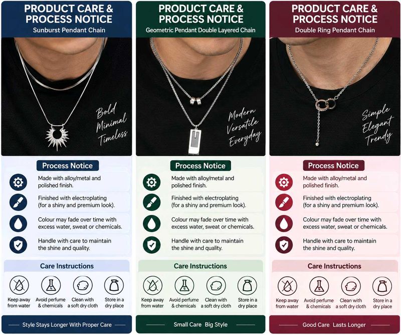 Elegant Layered &amp; Pendant Necklaces