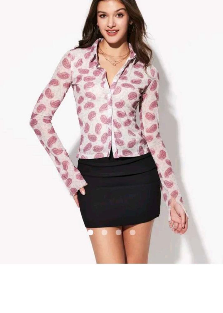 Savana peacock.feather  Paisley shirt