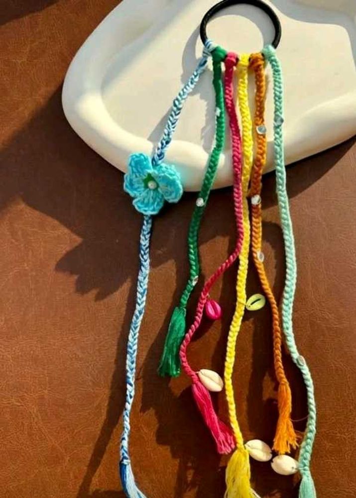 Boho Braided Hair Tie🌺
