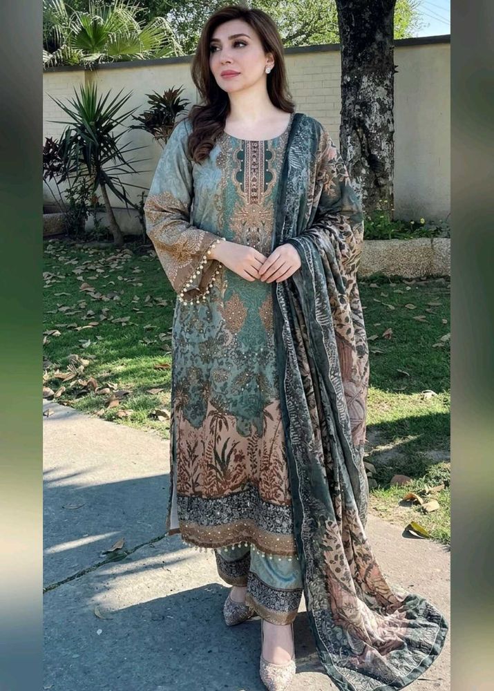 Elegant pakistani suit
