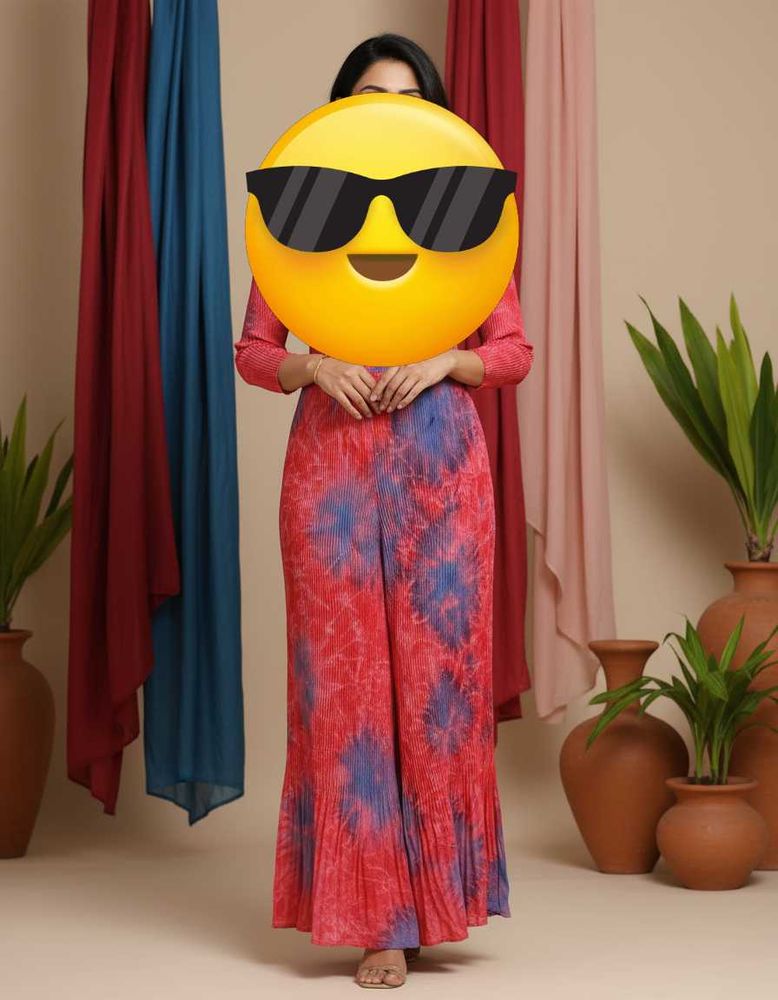 Tie-Dye Palazzo Pants