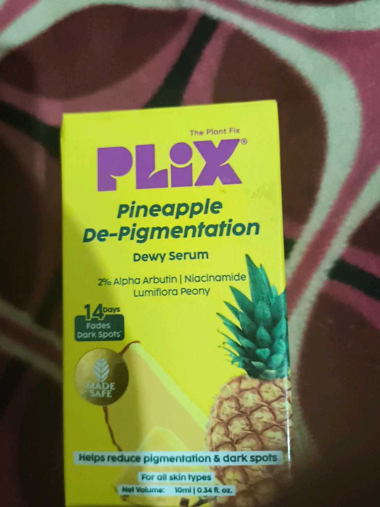 plix pigmentation serum