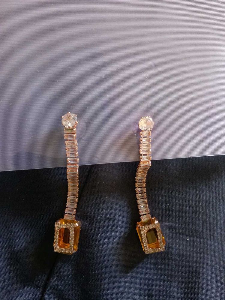 Sparkling Drop Earrings