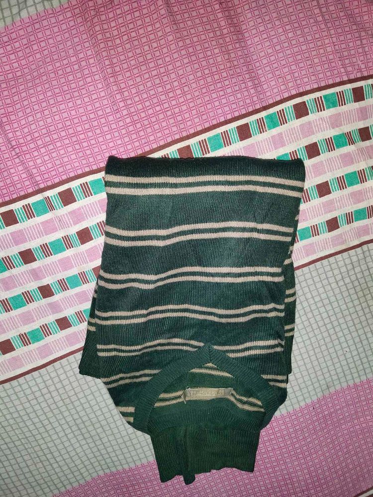 Striped Green Sweater