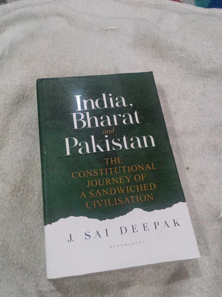 India, Bharat, and Pakistan Book