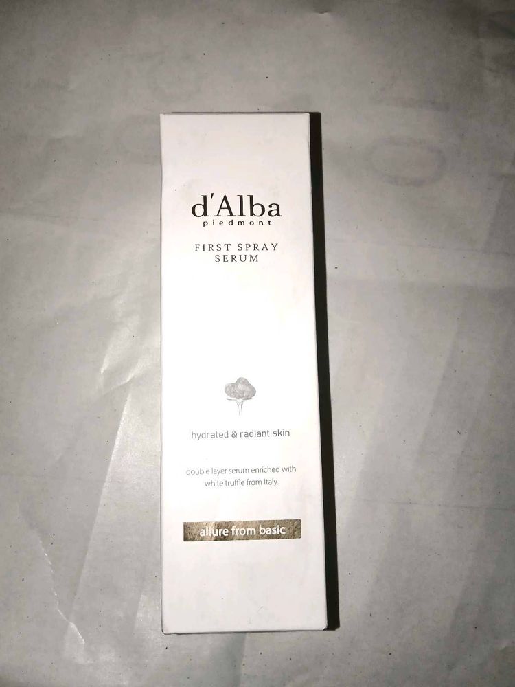 d'Alba Piedmont, Spray serum