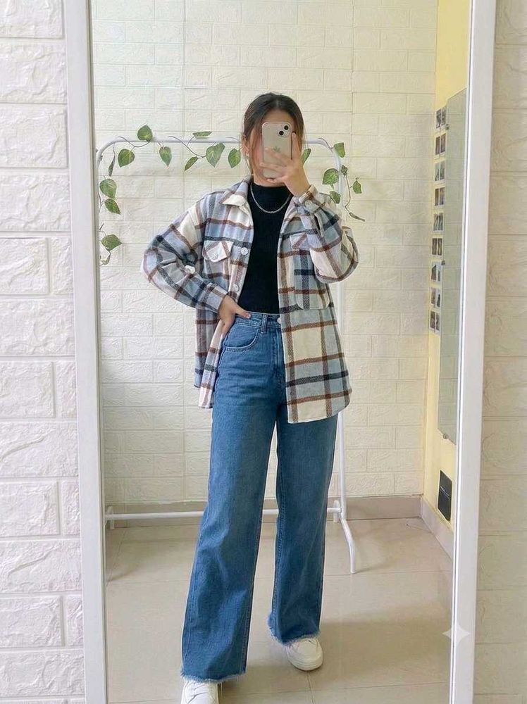 Warm Plaid Shacket