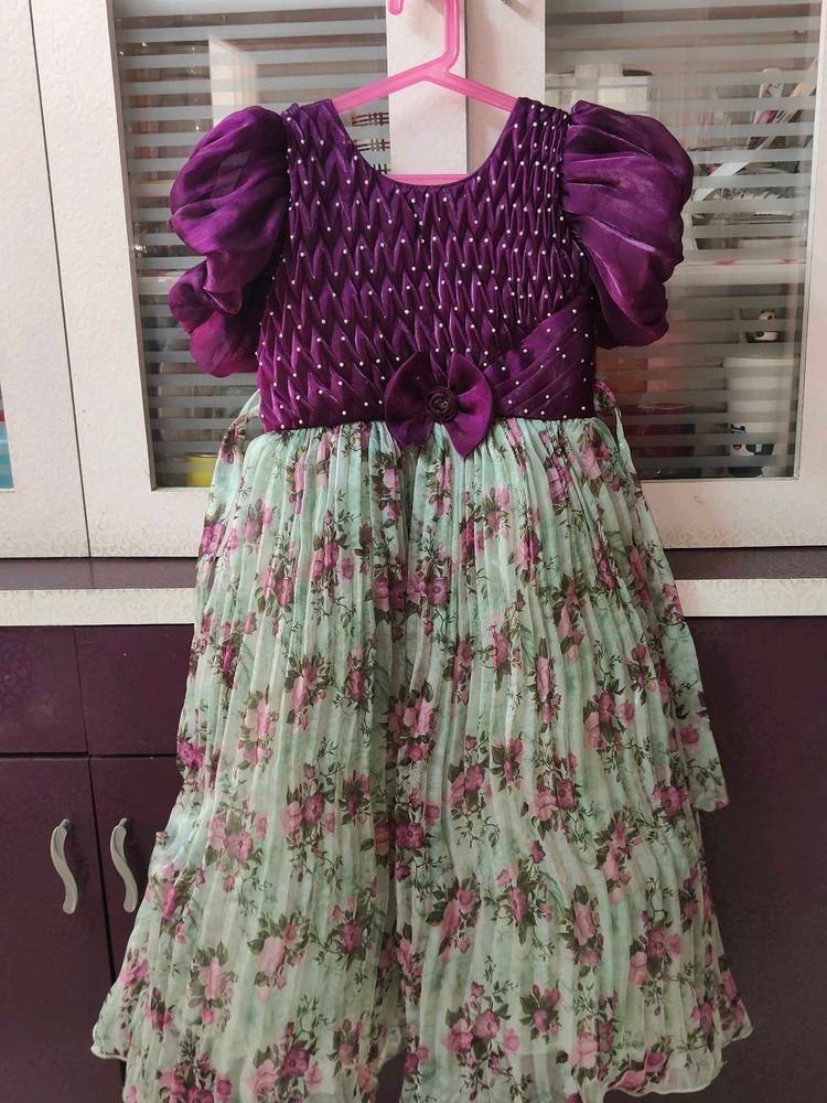 Beautiful Floral Party Dress