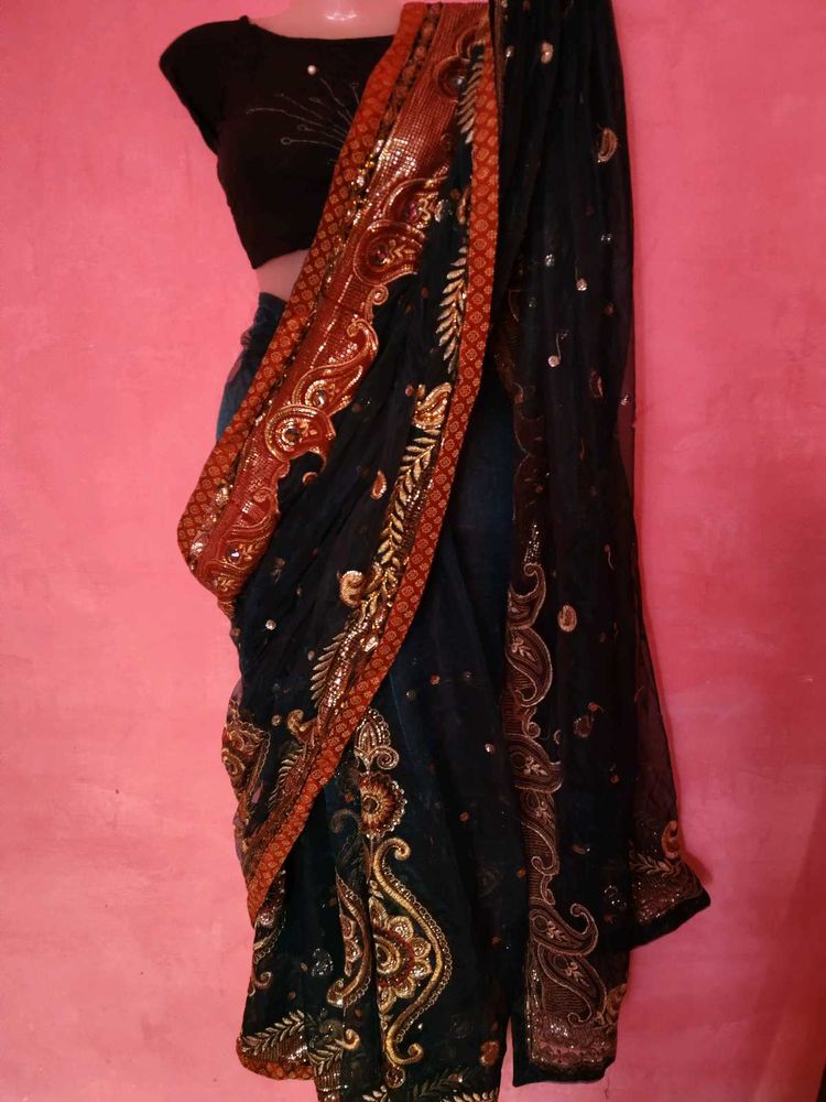 Wedding &amp; Party Wear Saree.💫