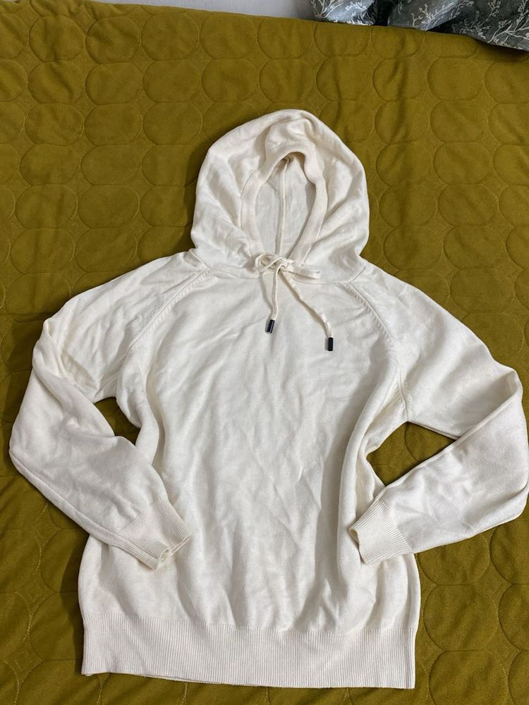 Cozy cream Hoodie size M