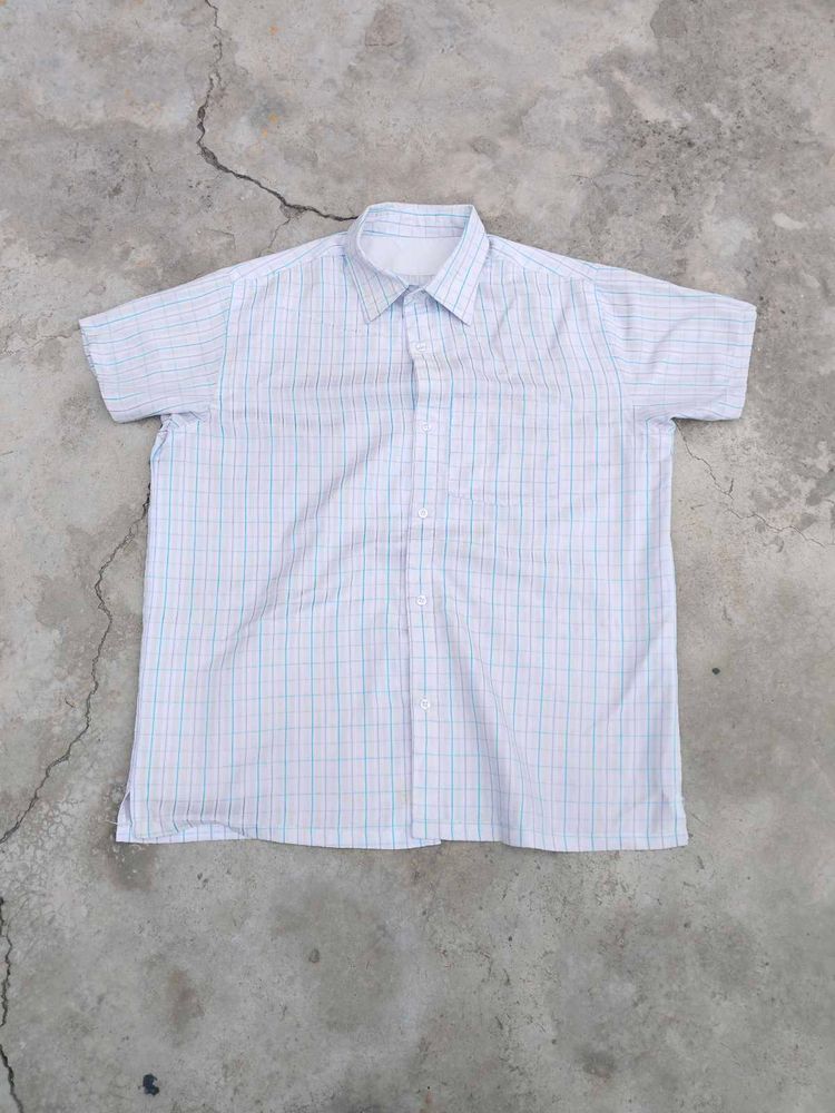 “Old Money Classic – Vintage Striped Shirt for Gen