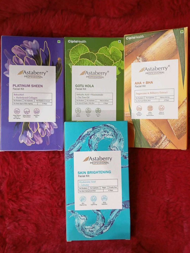 Astaberry Professional Facial Kit Collection