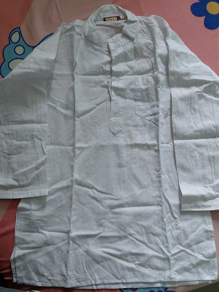 White Kurta and pajama