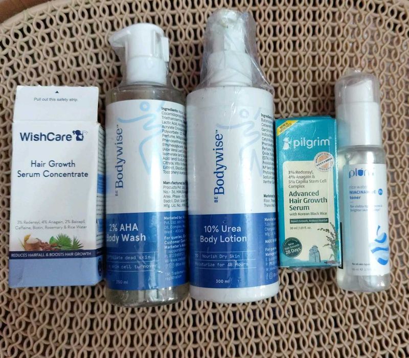 Skincare &amp; Hair Growth Essentials Bundle