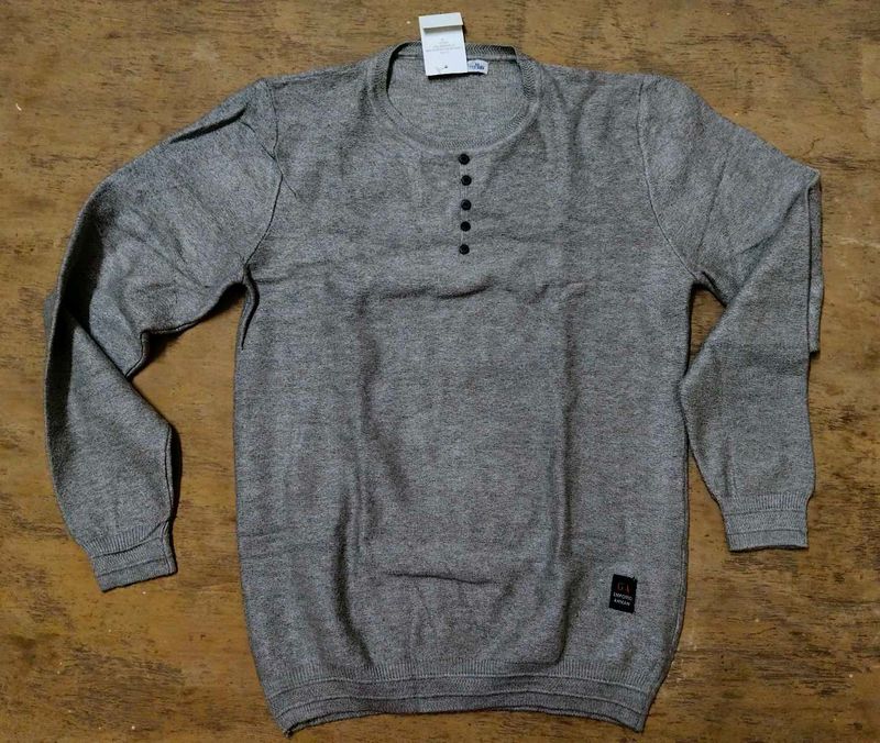 Gray designer Sweater