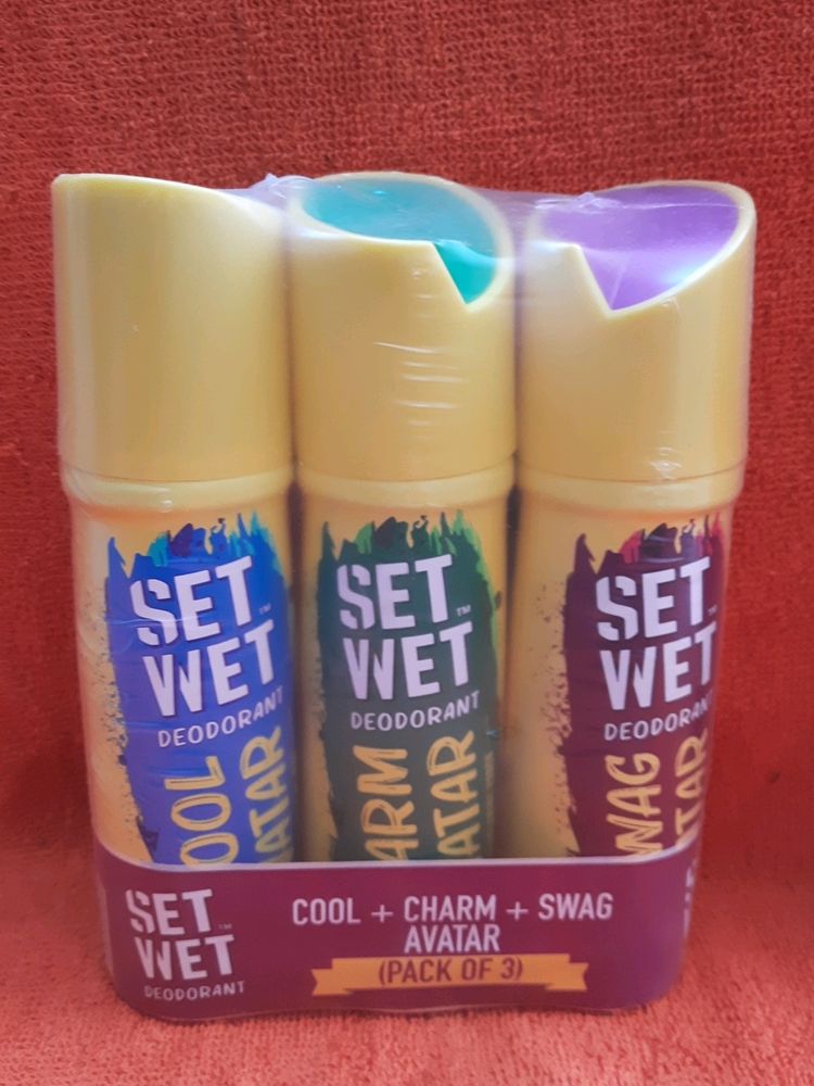 💫 Set Wet Deo 150ml×3 Brand New