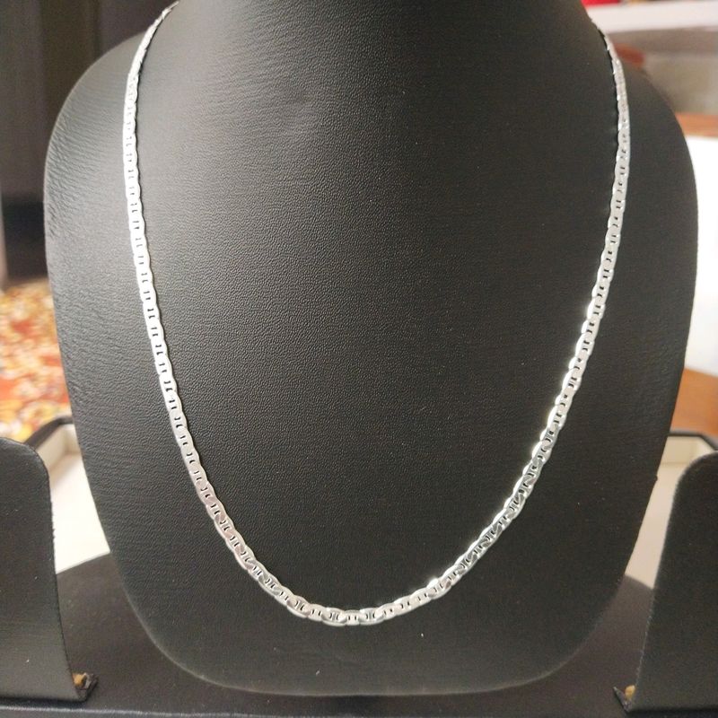 925 Silver Hallmark Tranding Figaro Chain  18"inch
