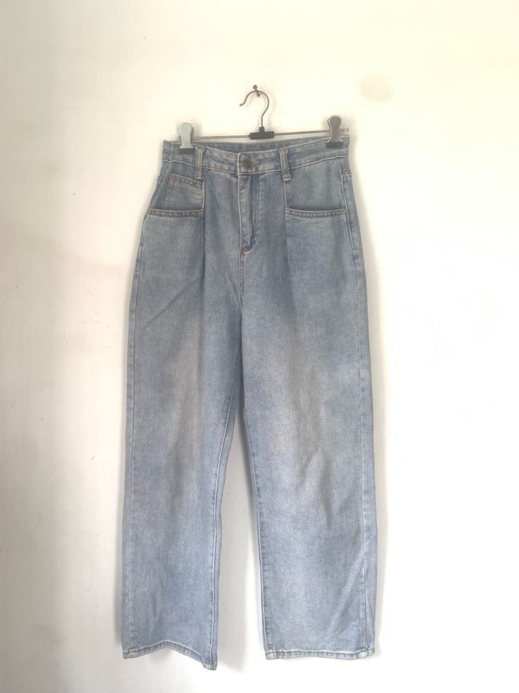 Light Wash Denim Jeans