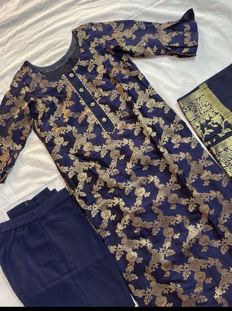 3 Piece banarasi suit set