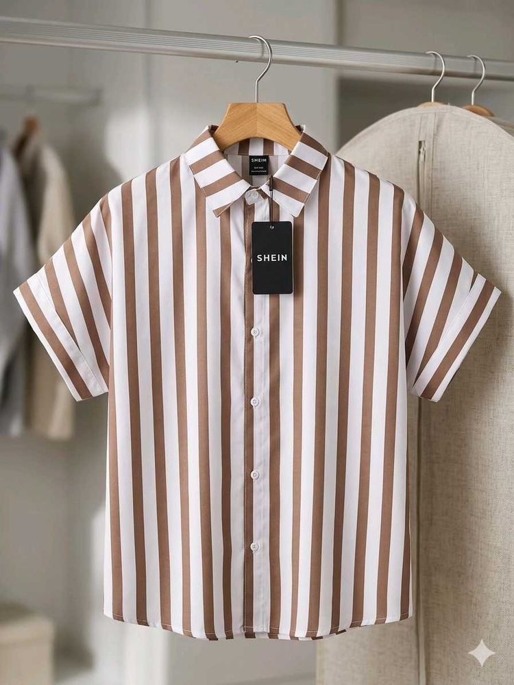 Striped Short Sleeve Shirt