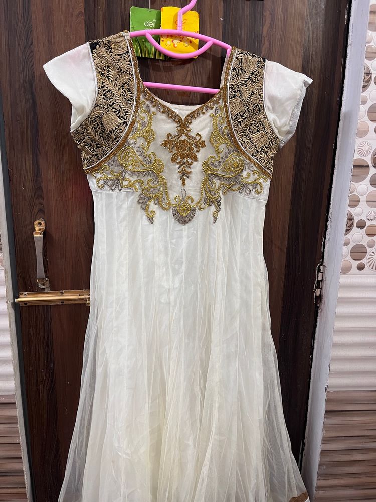 Ethnic Anarkali Suit With Duppata And Plazo