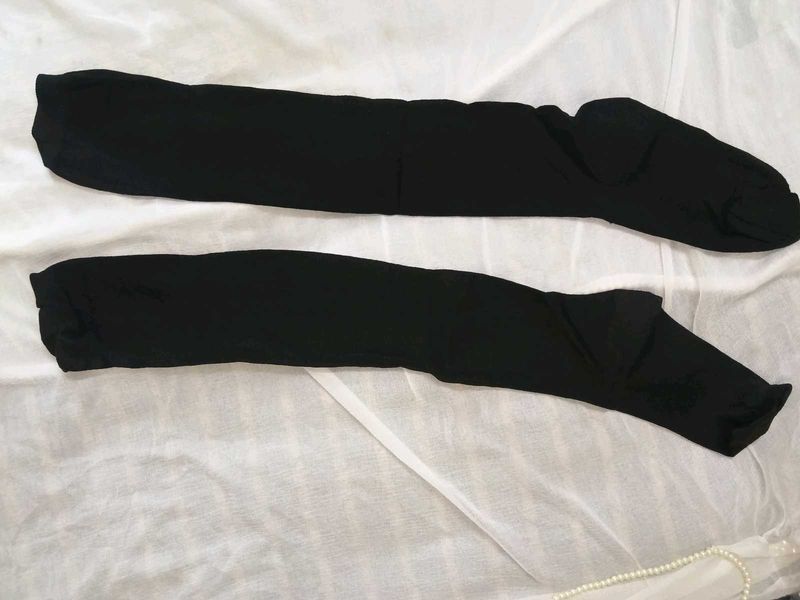 Black Opaque Stockings/Leggings