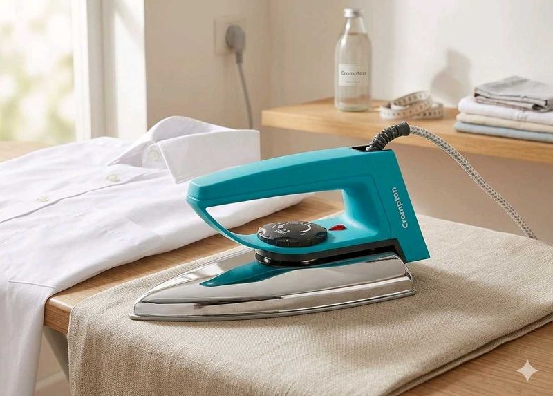 Teal Travel Iron