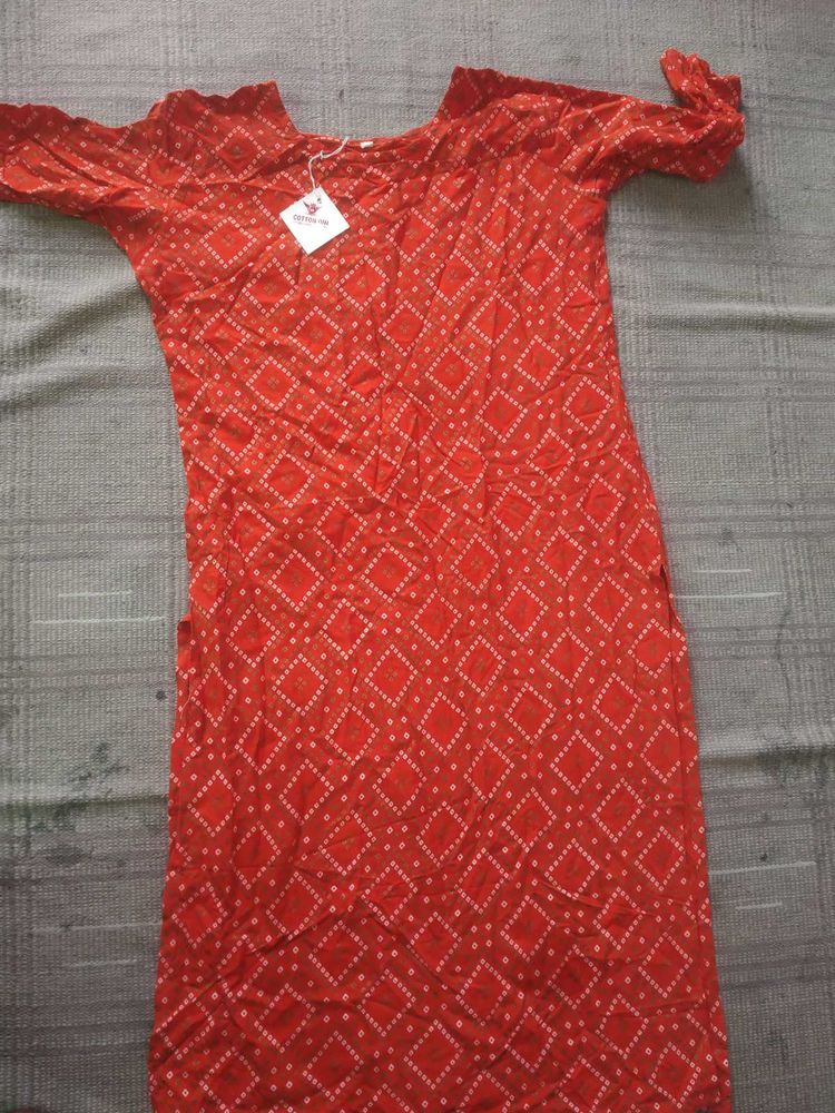 Top Kurti With Skirt