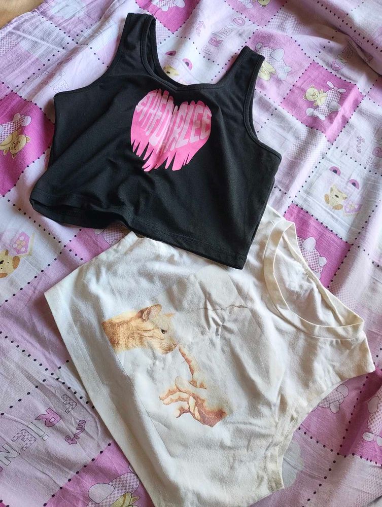 2 Graphic Tank Top &amp; T-Shirt Bundle
