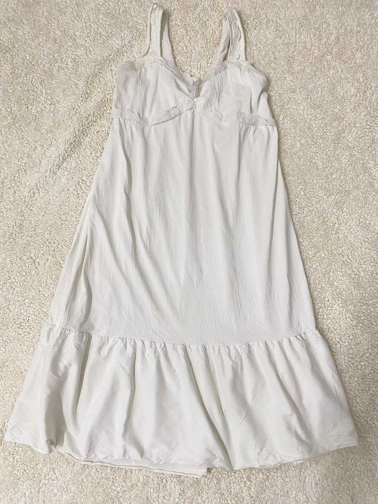 White Midi Dress