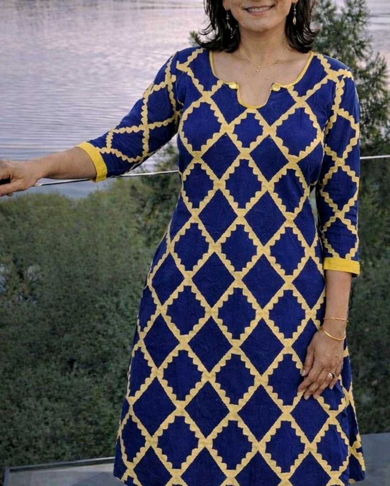 Beautiful Blue Kurta