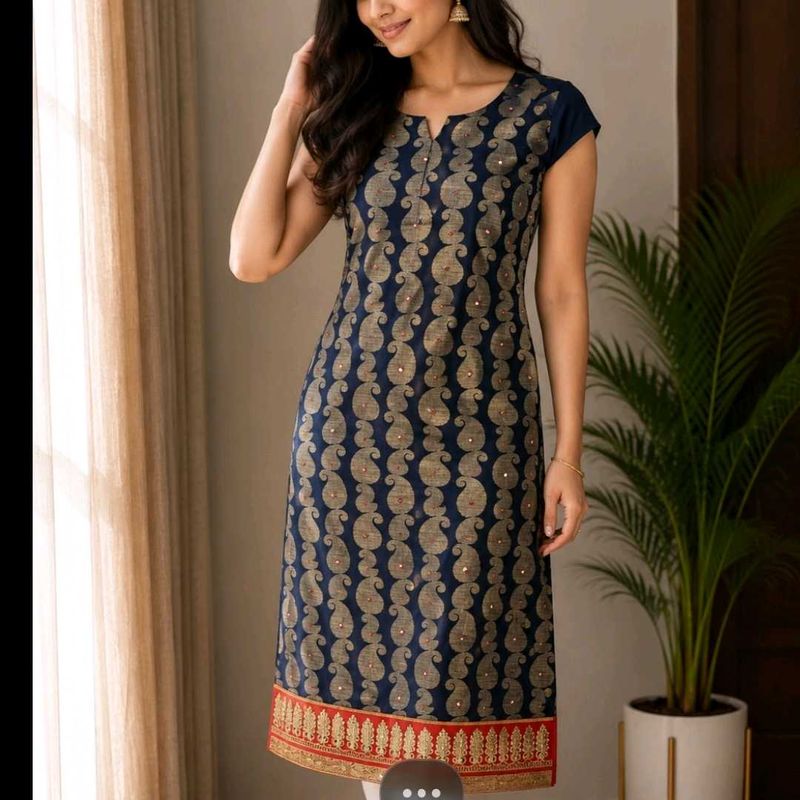 Designer Paisley dress