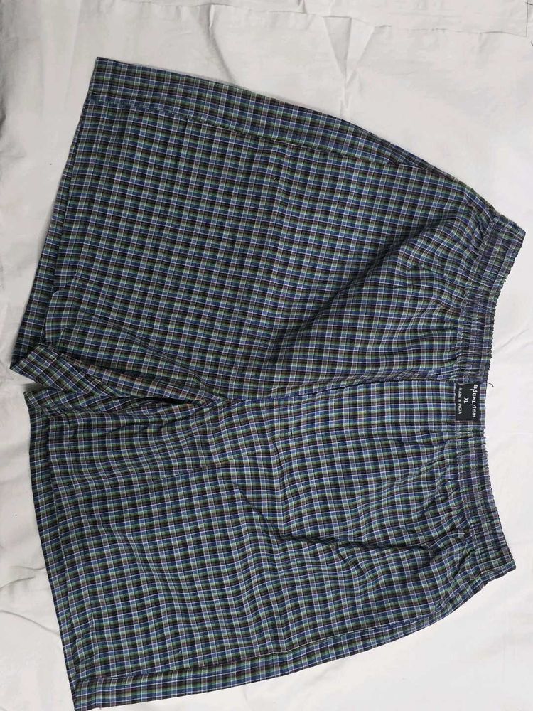 Men's Plaid Boxer Shorts