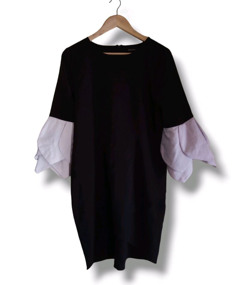 Trendy 3/4Tulipsleeve Samshek Top(Women's) #STUDIO