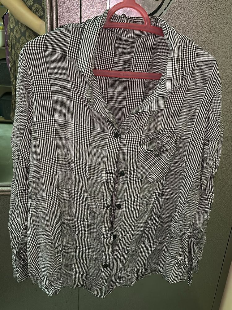 Black &amp; Grey shirt For Women